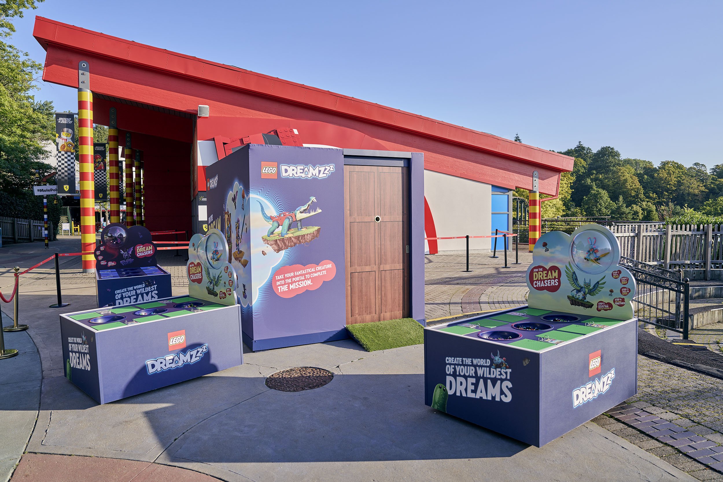 Activation frontage at LEGOLAND