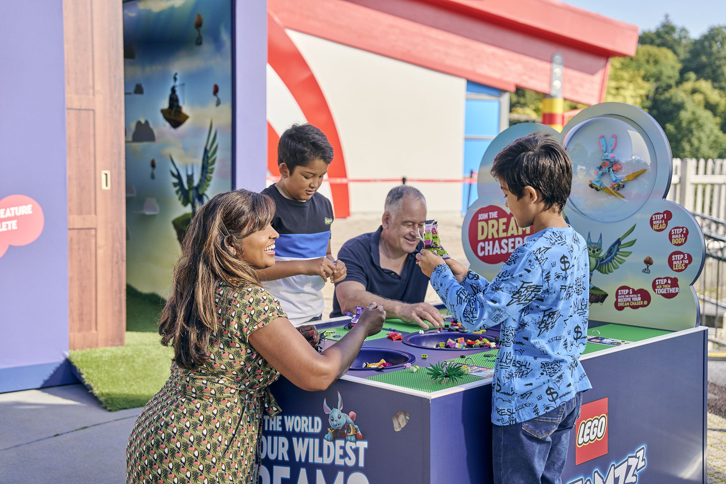 Build stations in use