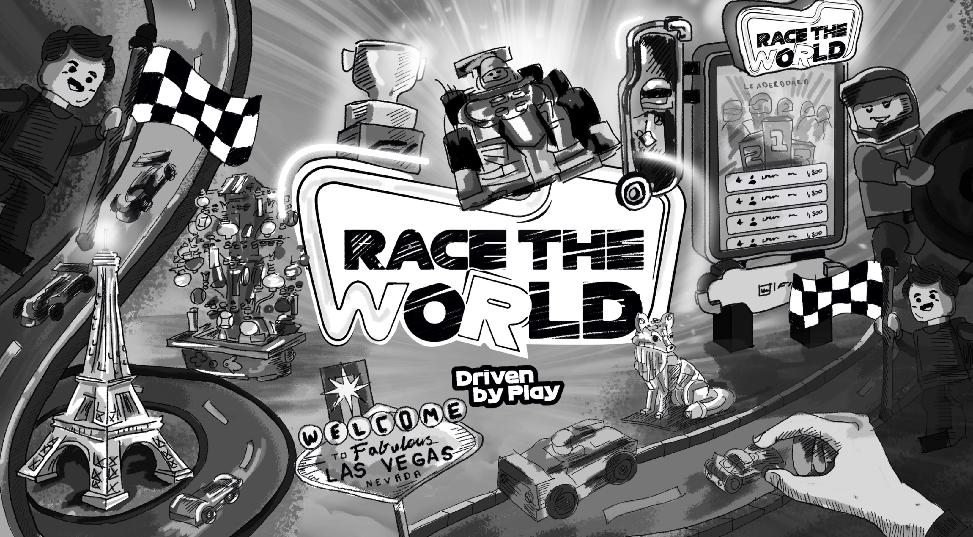 Race the World concept sketch
