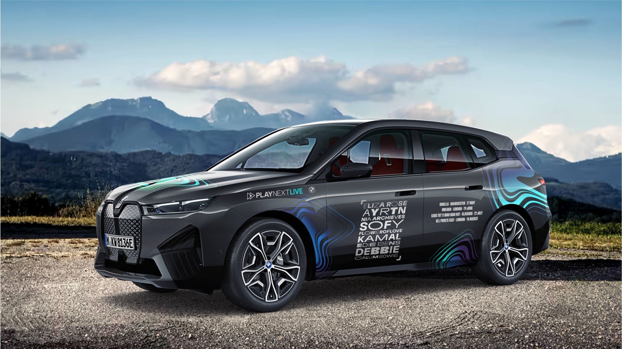 PLAYNEXT LIVE car wrap