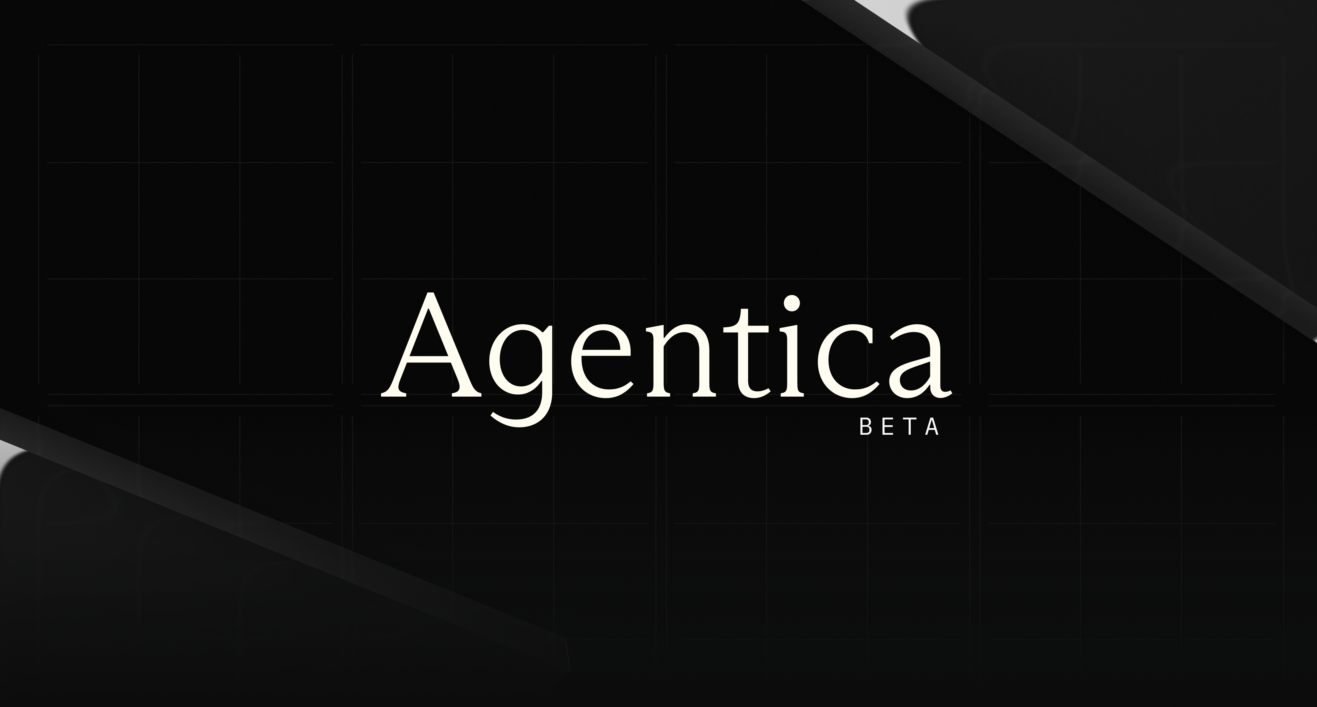 Agentica Beta key art